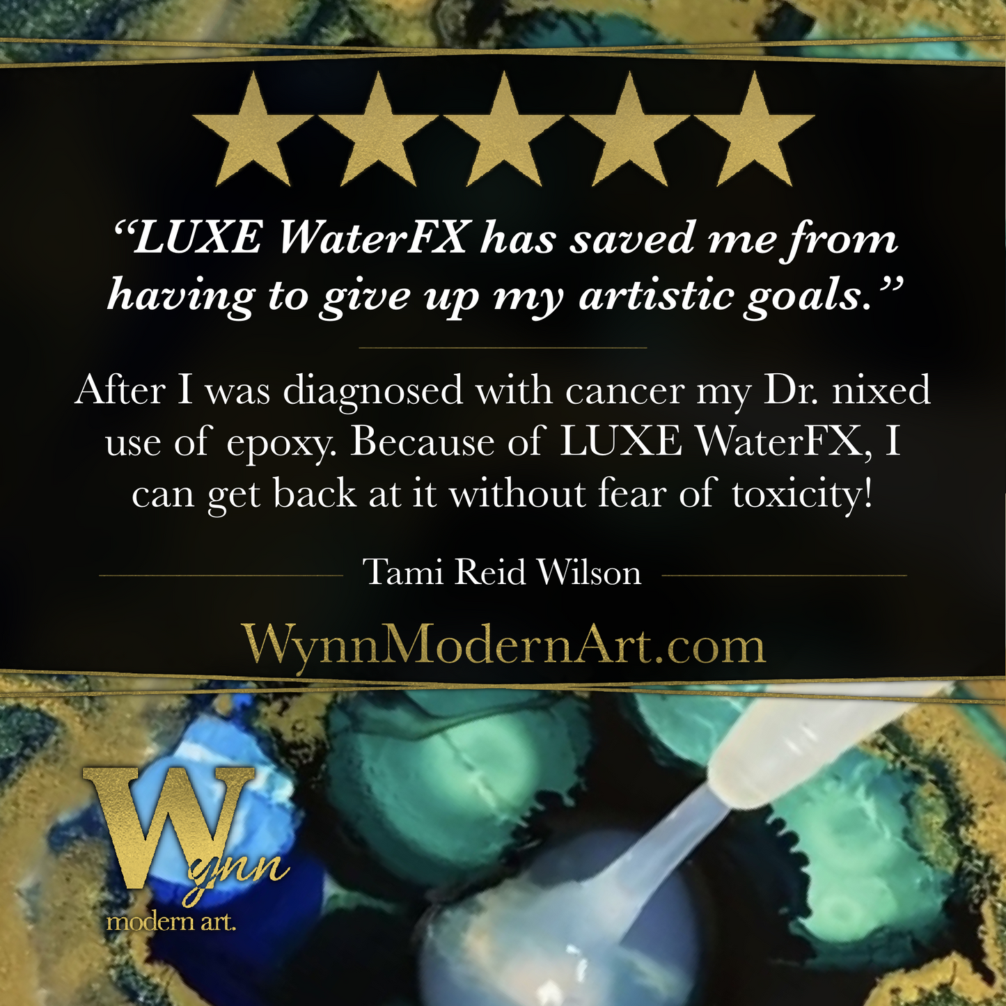 LUXE WaterFX Gloss (1/2 gal. jug)