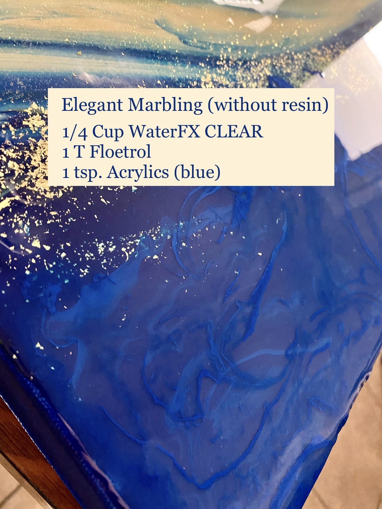 LUXE WaterFX Gloss (1/2 gal. jug)