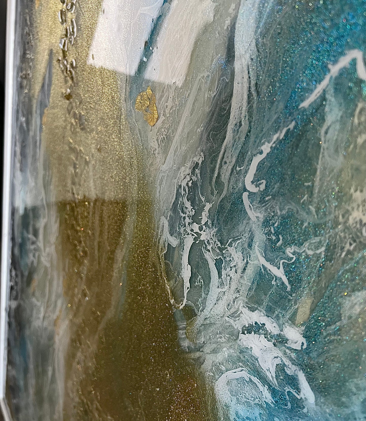 “Golden Sea” Glowing Art (2ft. x 4ft.)