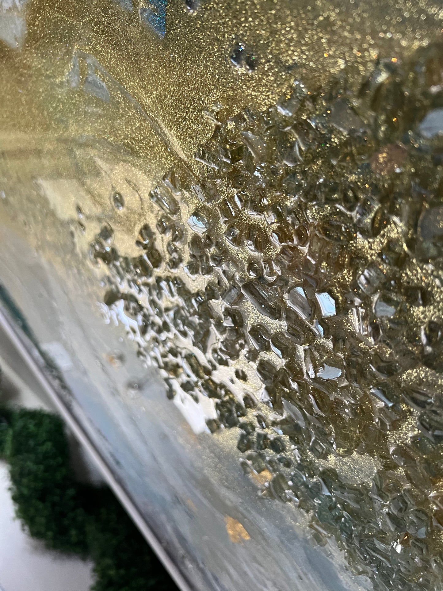 “Golden Sea” Glowing Art (2ft. x 4ft.)