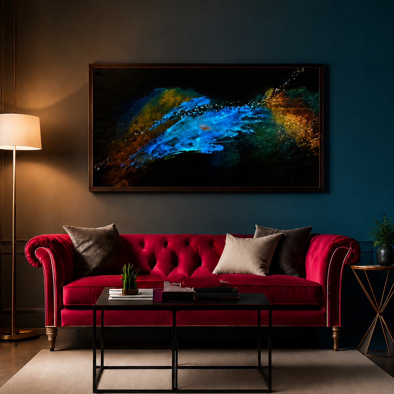 “Walk With Me” Glowing Art (4ft. x 5ft.)