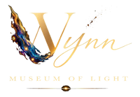 logo for wynn museum of light with victoria wynn