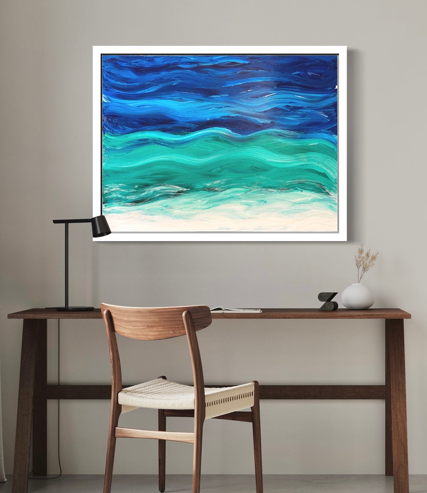“My Paradise” Glowing Canvas (30” x 40”)