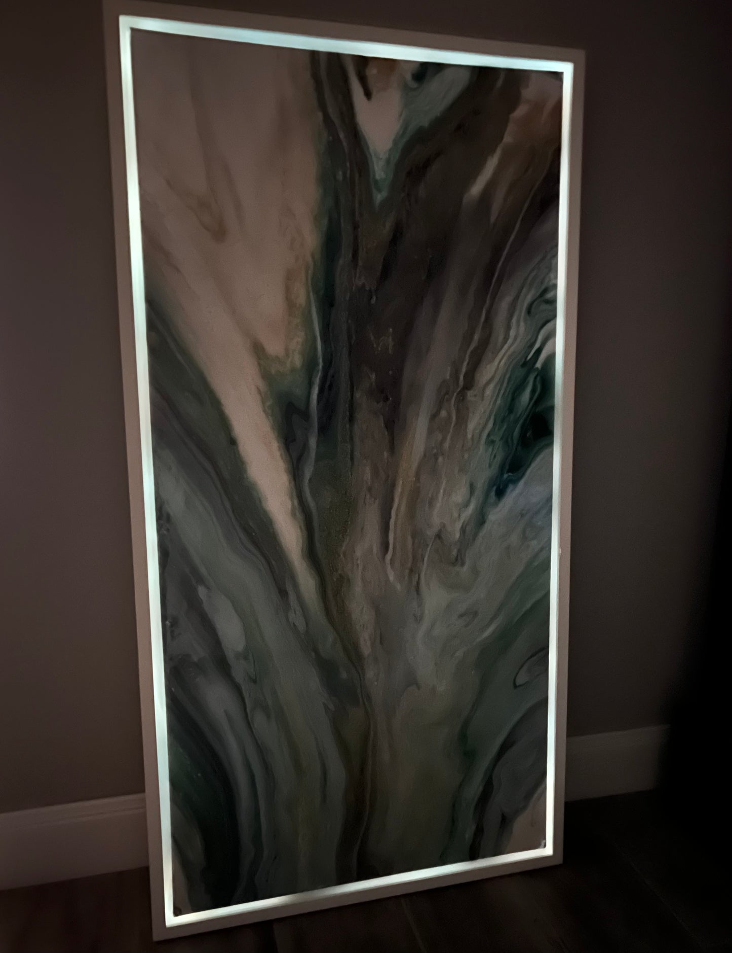 “Dragon’s Breath” Glowing Art (2ft. x 4ft.)